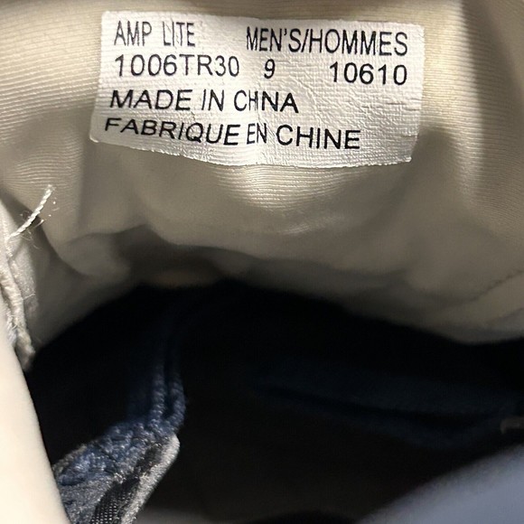 GoLite Amp Lite Trail Runner Men's Running Shoes Blue White Size 9 1006TR30 - Picture 12 of 12